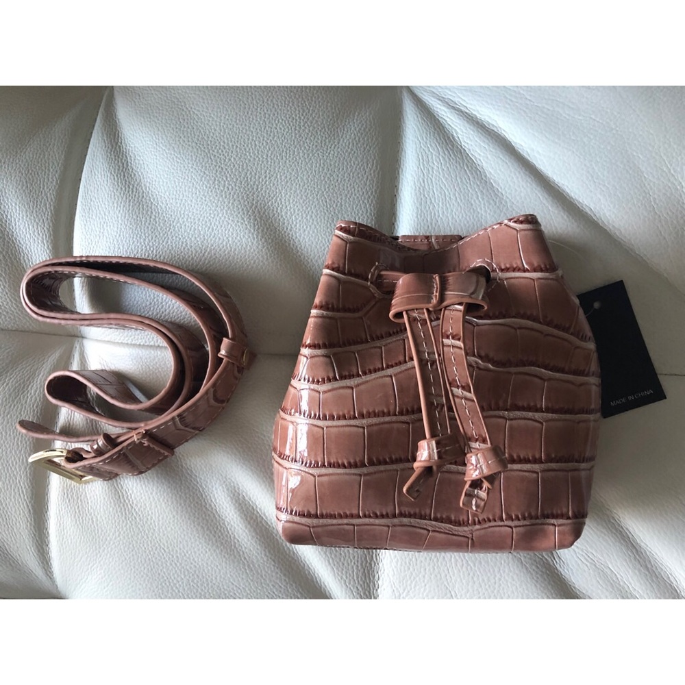 ✨Pink Crocodile Pattern  Bag  NWT - Picture 6 of 6